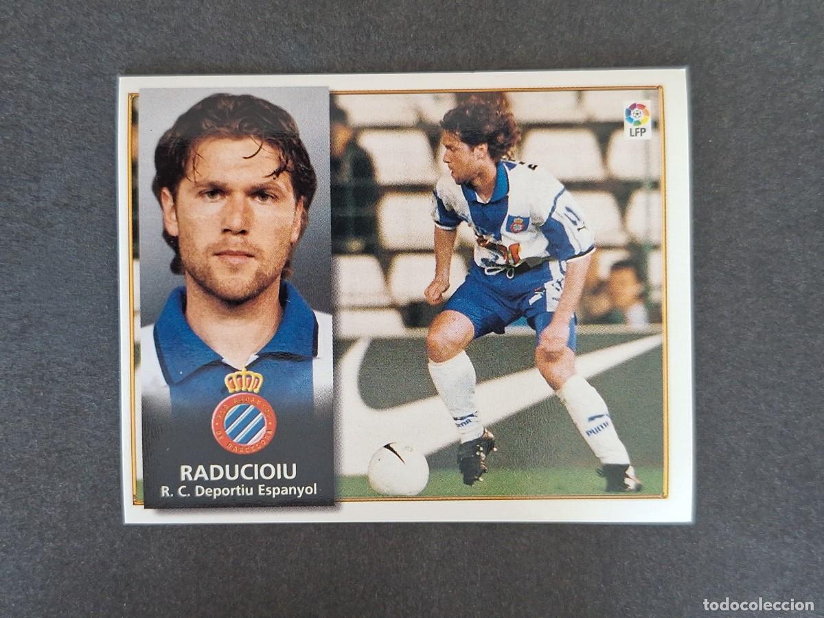 Football Stickers: L4 RADUCIOIU R. C. D. ESPA&Ntilde;OL LIGA ESTE 1998 1999 98 99 NUNCA PEGADO SIN PEGAR