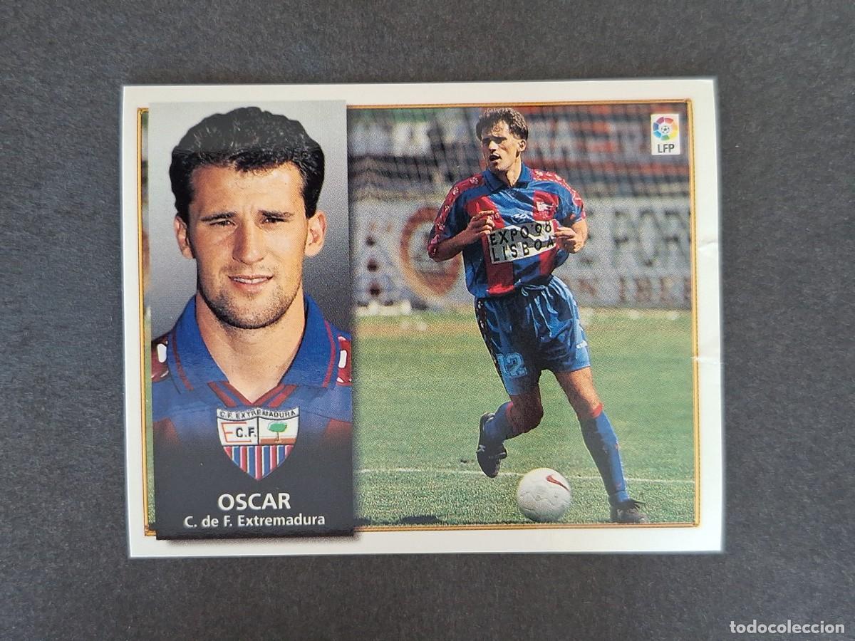 Football Stickers: L4 OSCAR C. F. EXTREMADURA LIGA ESTE 1998 1999 98 99 NUNCA PEGADO SIN PEGAR