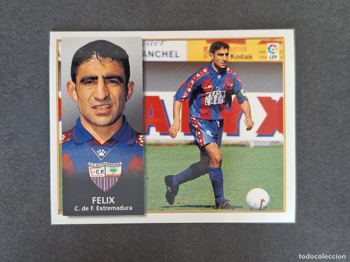 Football Stickers: L4 FELIX C. F. EXTREMADURA LIGA ESTE 1998 1999 98 99 NUNCA PEGADO SIN PEGAR