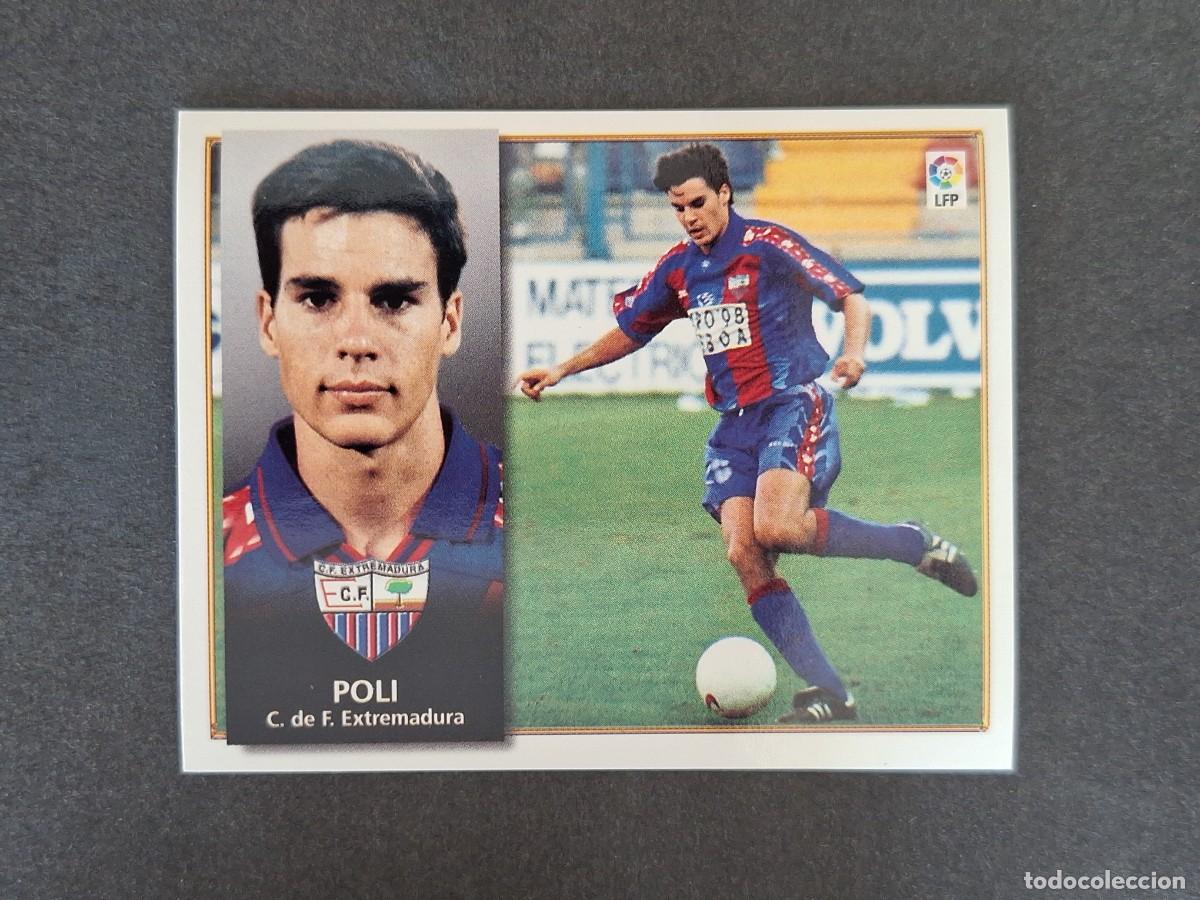 Cromos de f&uacute;tbol: L4 POLI C. F. EXTREMADURA LIGA ESTE 1998 1999 98 99 NUNCA PEGADO SIN PEGAR
