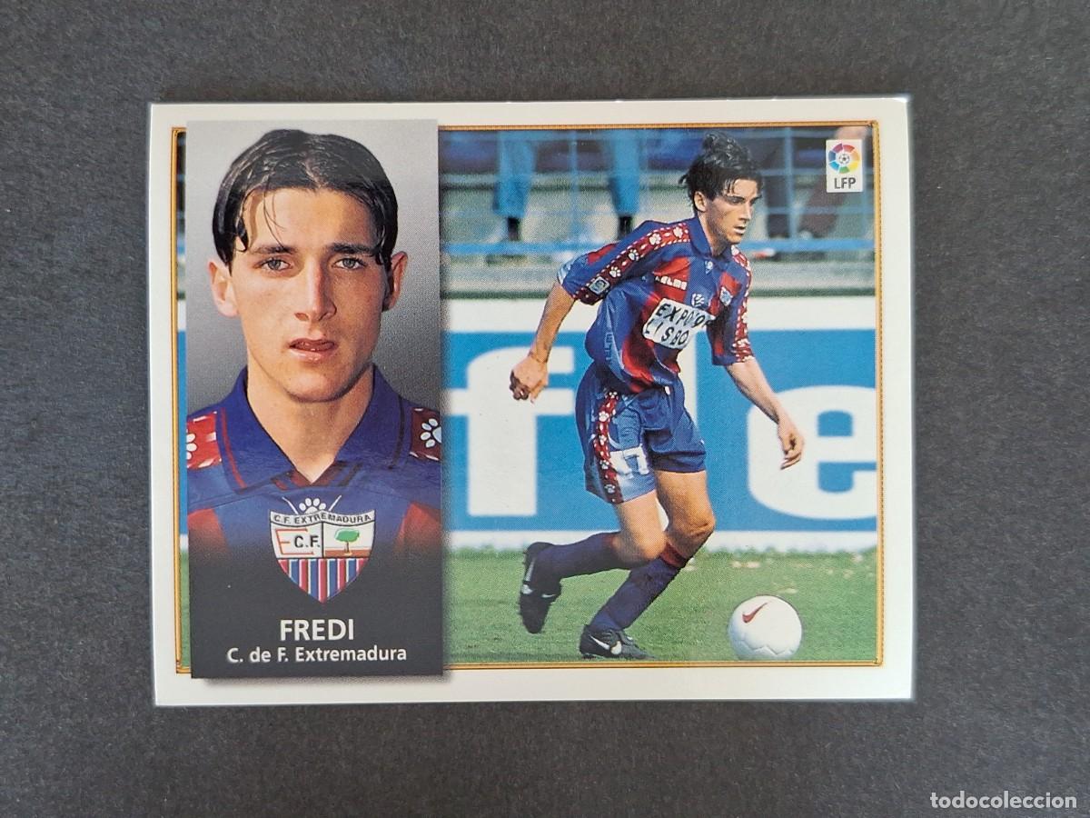 Cromos de f&uacute;tbol: L4 FREDI C. F. EXTREMADURA LIGA ESTE 1998 1999 98 99 NUNCA PEGADO SIN PEGAR