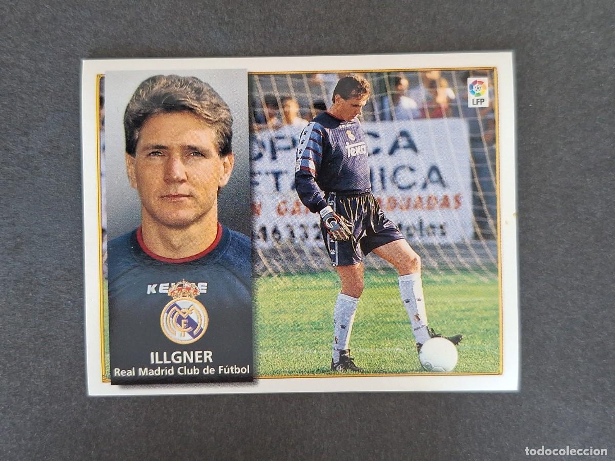 Cromos de f&uacute;tbol: L4 ILLGNER REAL MADRID LIGA ESTE 1998 1999 98 99 NUNCA PEGADO SIN PEGAR