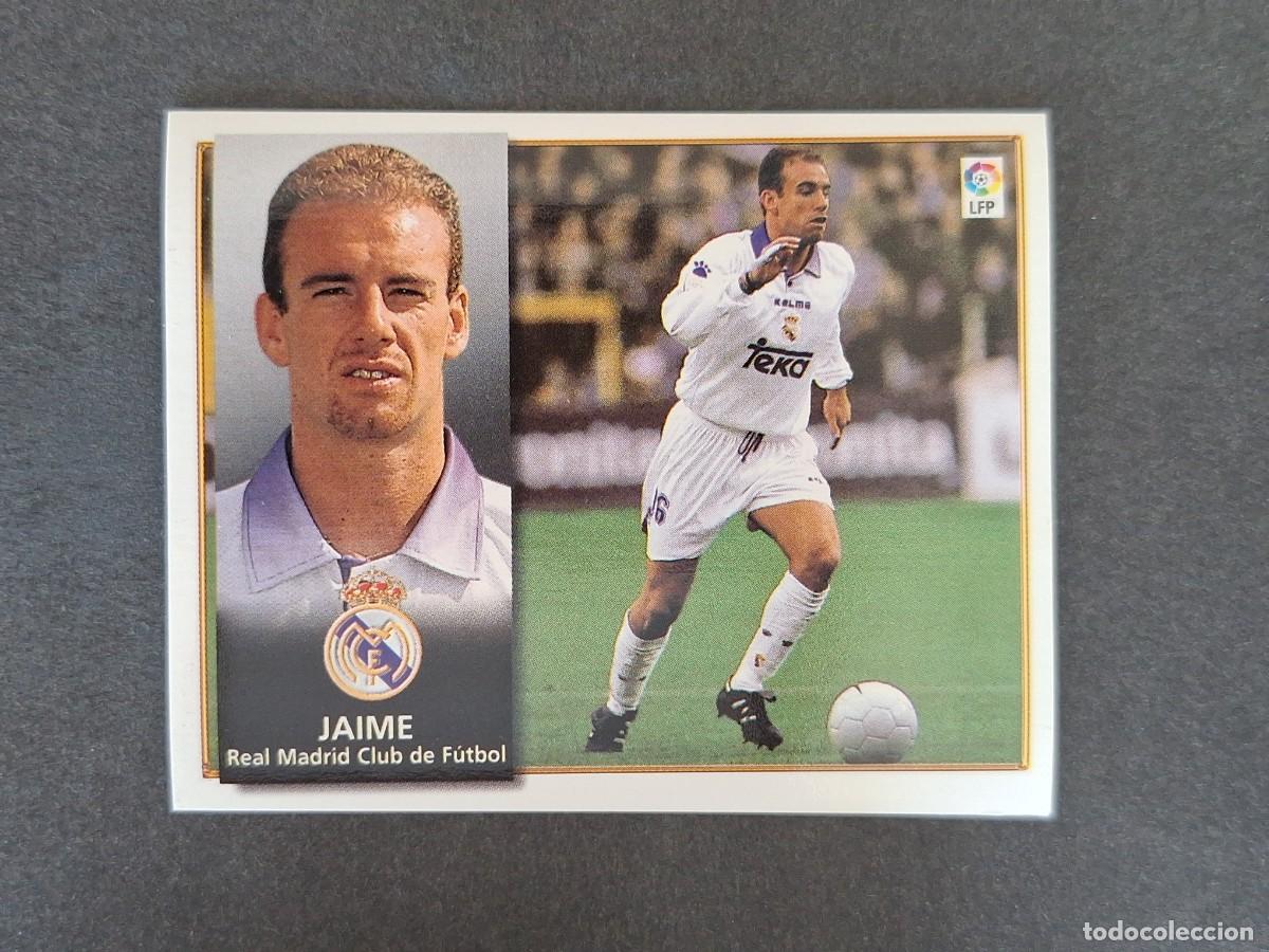 Cromos de f&uacute;tbol: L4 JAIME REAL MADRID LIGA ESTE 1998 1999 98 99 NUNCA PEGADO SIN PEGAR