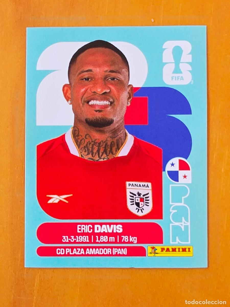 Cromos de f&uacute;tbol: PAN 7 Eric Davis, Panam&aacute;, Panini FIFA World Cup Mundial 2026 Sticker