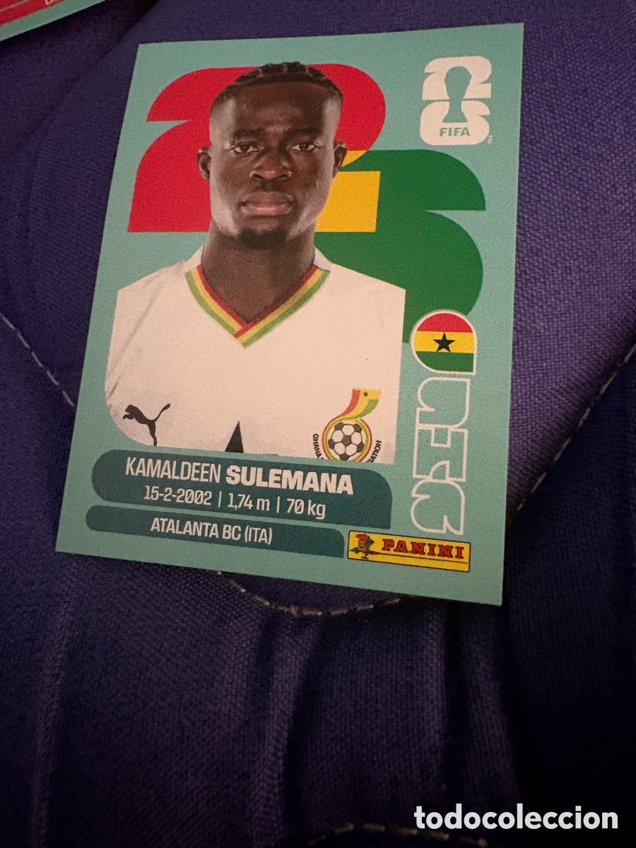 Football Stickers: SULEMANA GHANA GHA 12 MUNDIAL FIFA WORLD CUP 2026 26 PANINI STICKERS NUEVO