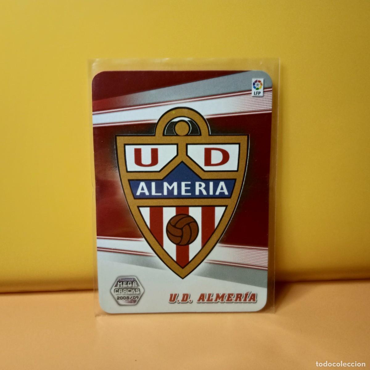 Cromos de f&uacute;tbol: MEGACRACKS 2008 2009 08 09 U.D ALMER&Iacute;A ESCUDO 1