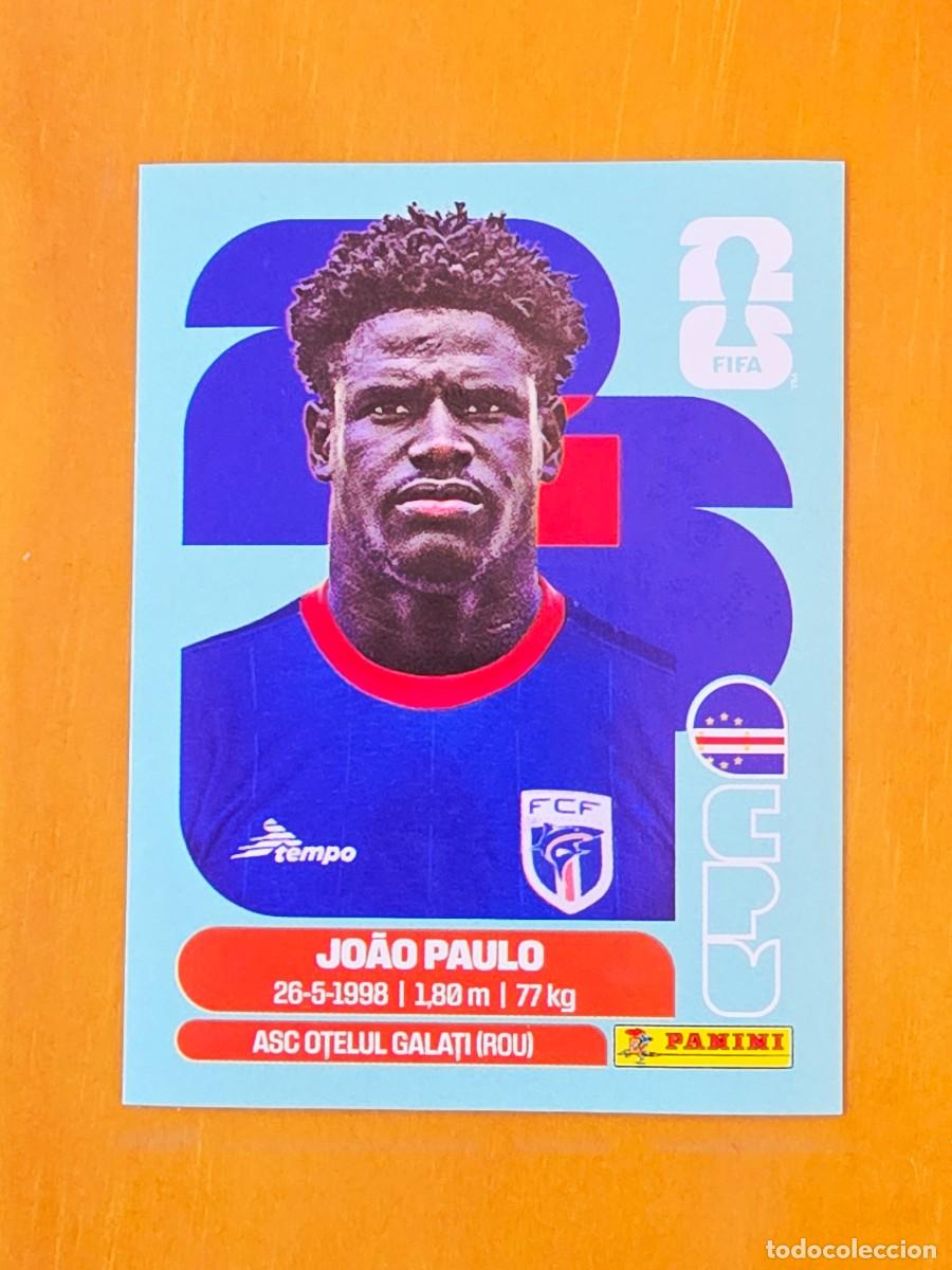 Cromos de f&uacute;tbol: CPV 8 Jo&atilde;o Paulo, Cabo Verde, Panini FIFA World Cup Mundial 2026 Sticker