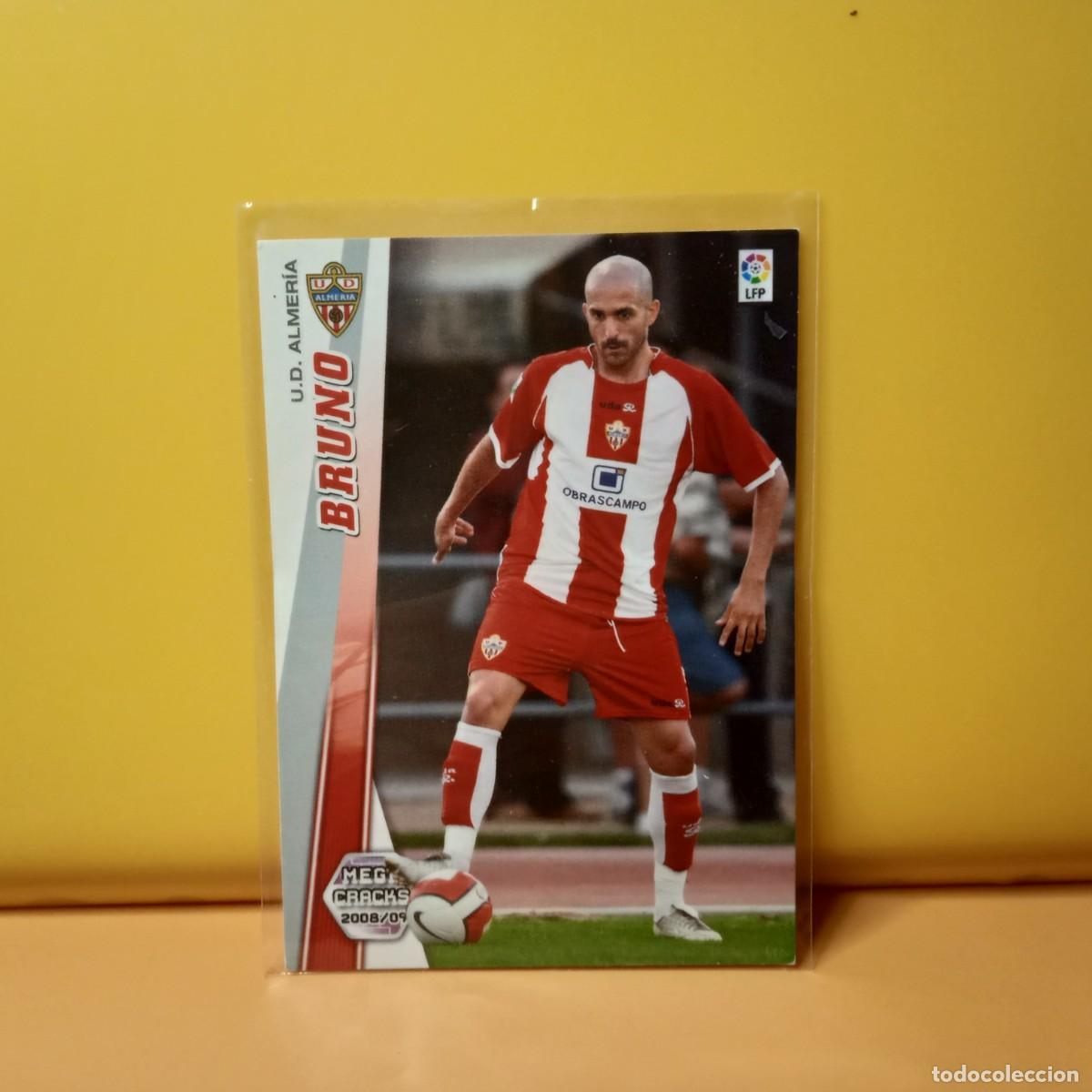 Cromos de f&uacute;tbol: MEGACRACKS 2008 2009 08 09 U.D ALMER&Iacute;A BRUNO 3