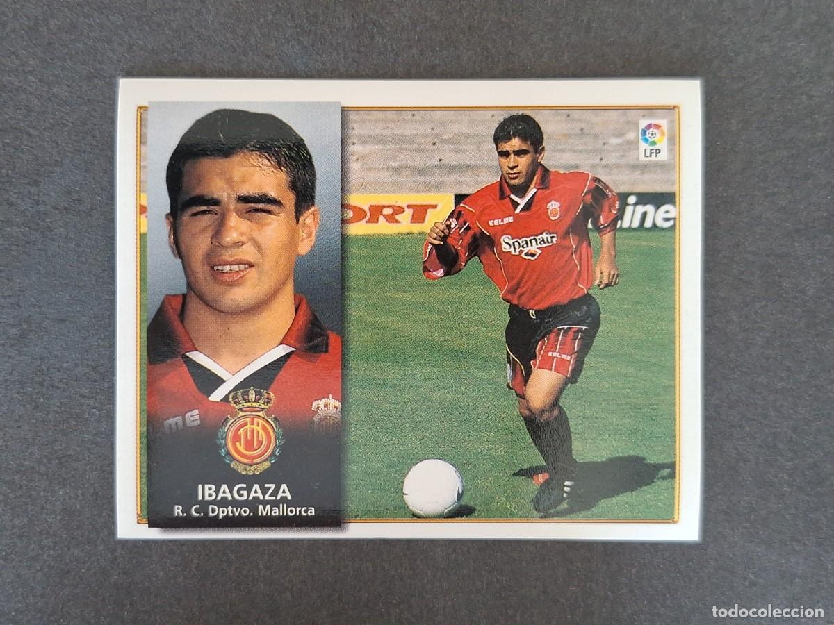 Cromos de f&uacute;tbol: L4 IBAGAZA R. C. D. MALLORCA LIGA ESTE 1998 1999 98 99 NUNCA PEGADO SIN PEGAR