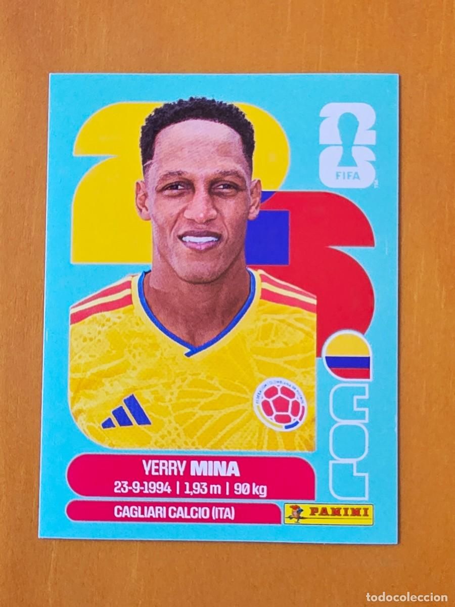 Cromos de f&uacute;tbol: COL 5 Yerry Mina, Colombia, Panini FIFA World Cup Mundial 2026 Sticker