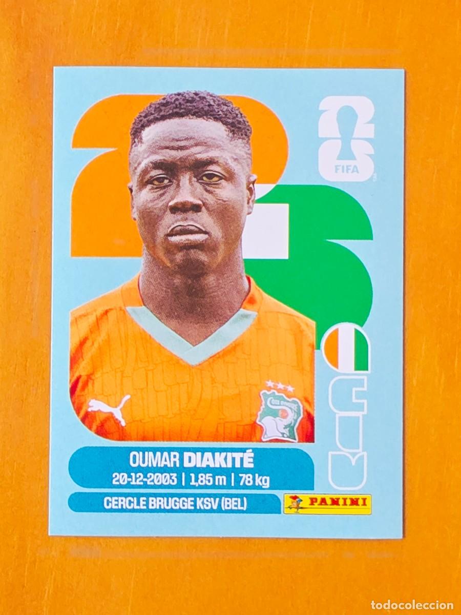 Cromos de f&uacute;tbol: CIV 20 Oumar Diakit&eacute;, Costa de Marfil, Panini FIFA World Cup Mundial 2026 Sticker