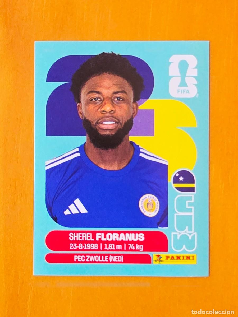 Cromos de f&uacute;tbol: CUW 4 Sherel Floranus, Curazao, Panini FIFA World Cup Mundial 2026 Sticker
