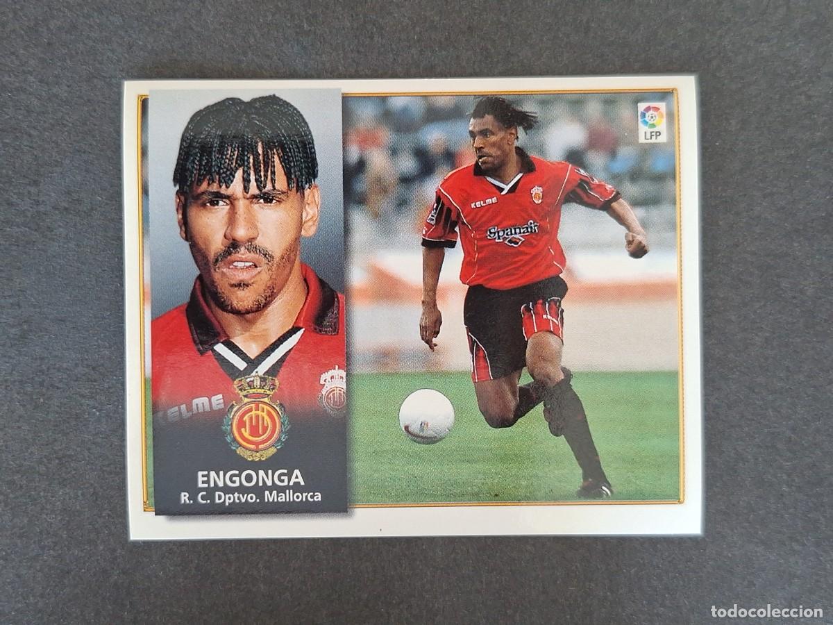 Cromos de f&uacute;tbol: L4 ENGONGA R. C. D. MALLORCA LIGA ESTE 1998 1999 98 99 NUNCA PEGADO SIN PEGAR