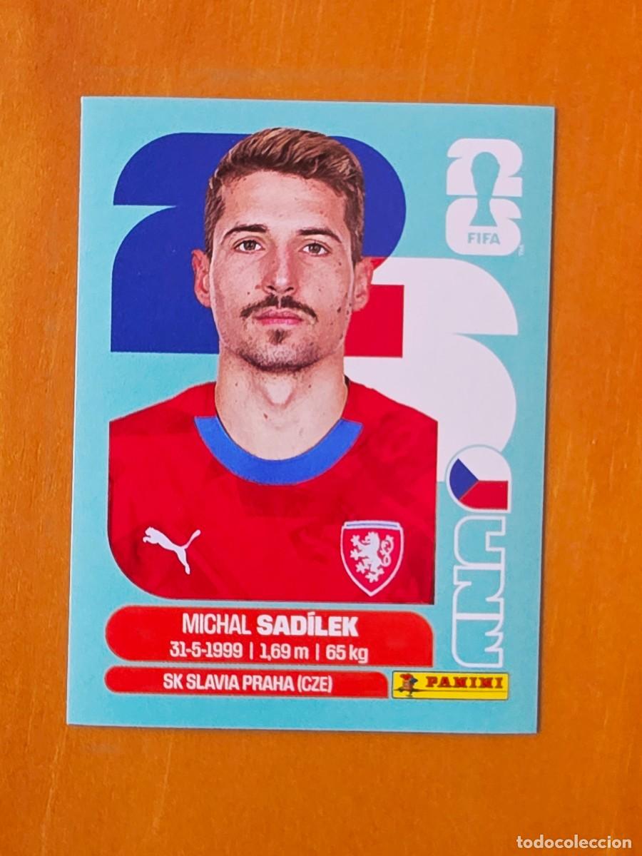 Cromos de f&uacute;tbol: CZE 9 Michal Sad&iacute;lek, Rep&uacute;blica Checa Chequia, Panini FIFA World Cup Mundial 2026 Sticker