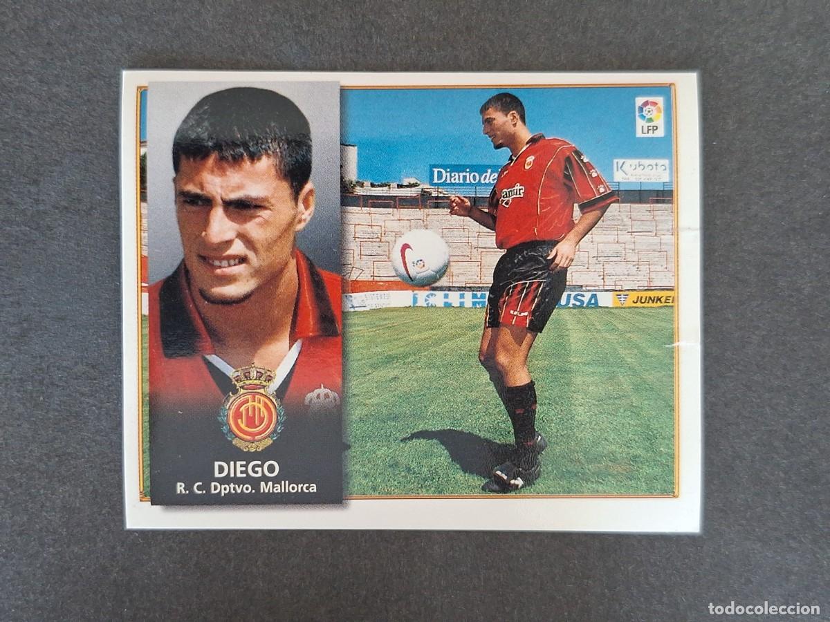 Cromos de f&uacute;tbol: L4 DIEGO R. C. D. MALLORCA LIGA ESTE 1998 1999 98 99 NUNCA PEGADO SIN PEGAR