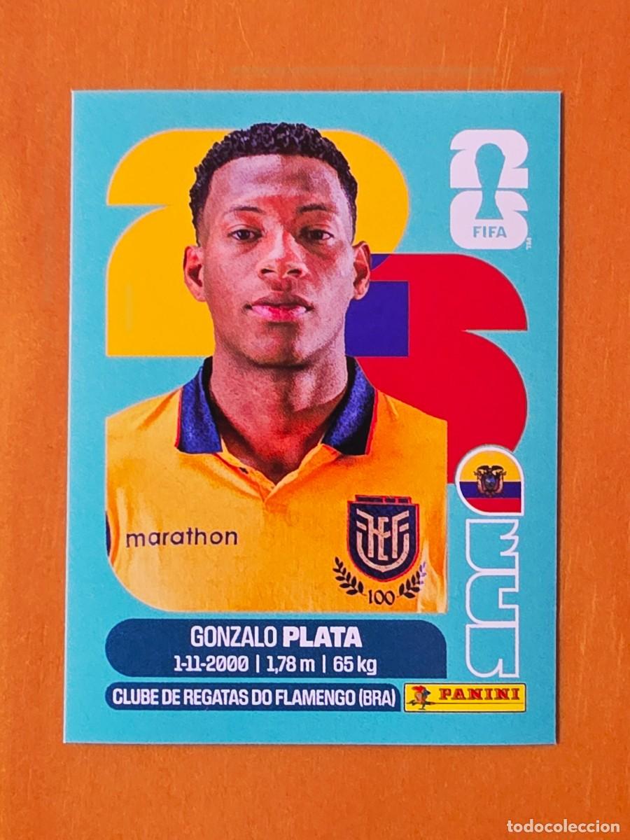 Cromos de f&uacute;tbol: ECU 16 Gonzalo Plata, Ecuador, Panini FIFA World Cup Mundial 2026 Sticker