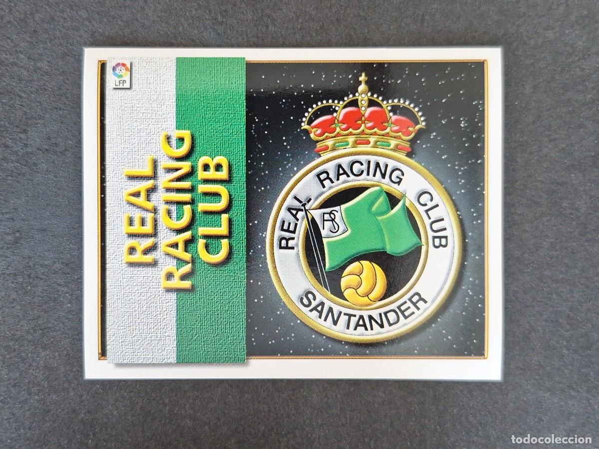 Cromos de f&uacute;tbol: L4 ESCUDO RACING DE SANTANDER LIGA ESTE 1998 1999 98 99 NUNCA PEGADO SIN PEGAR
