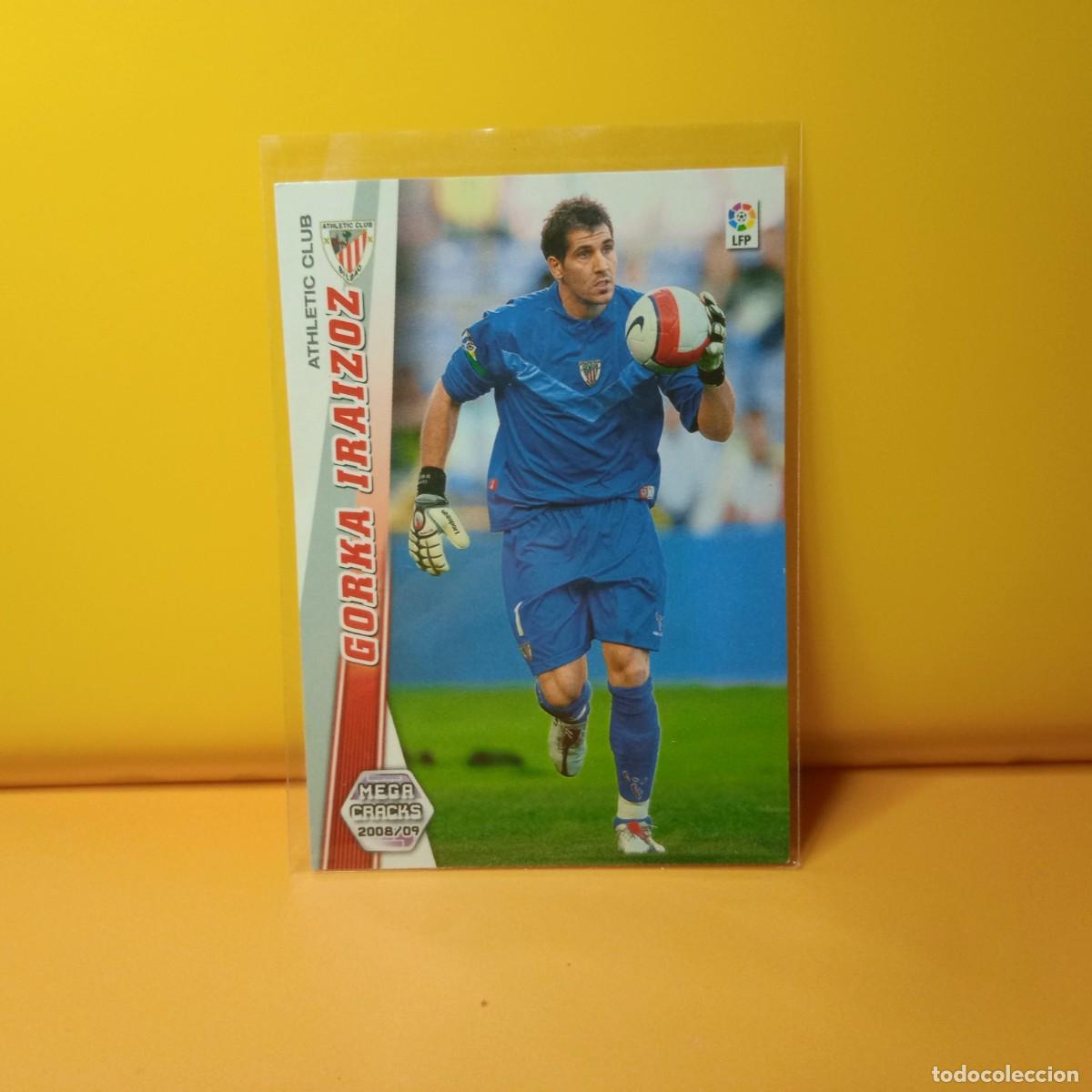 Cromos de f&uacute;tbol: MEGACRACKS 2008 2009 08 09 ATLETIC DE BILBAO GORKA IRAIZOZ 20