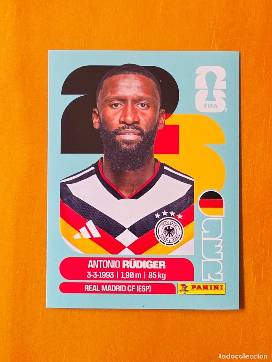 Cromos de f&uacute;tbol: GER 6 Antonio R&uuml;diger, Alemania, Panini FIFA World Cup Mundial 2026 Sticker