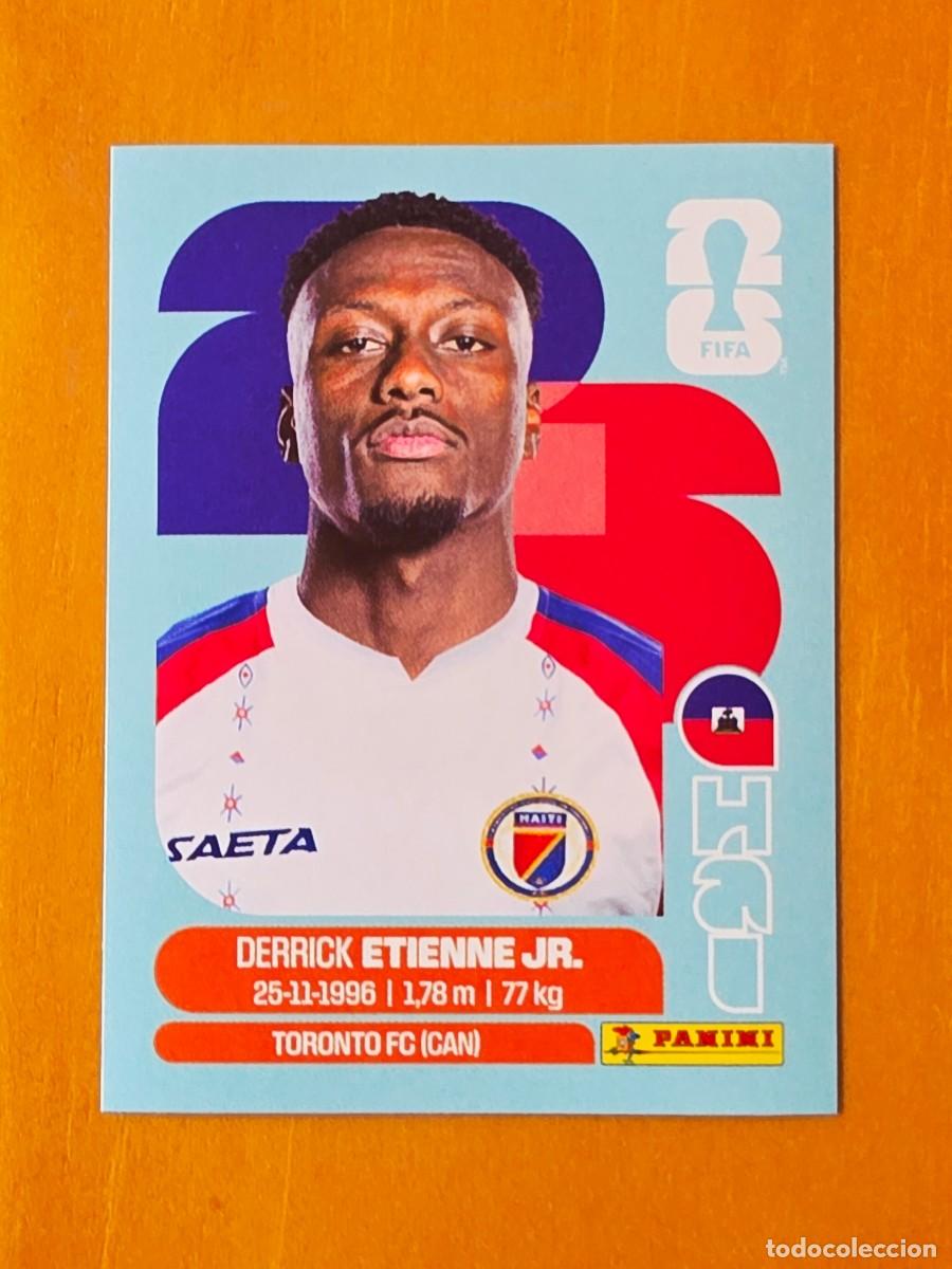 Cromos de f&uacute;tbol: HAI 15 Derrick Etienne Jr., Hait&iacute;, Panini FIFA World Cup Mundial 2026 Sticker