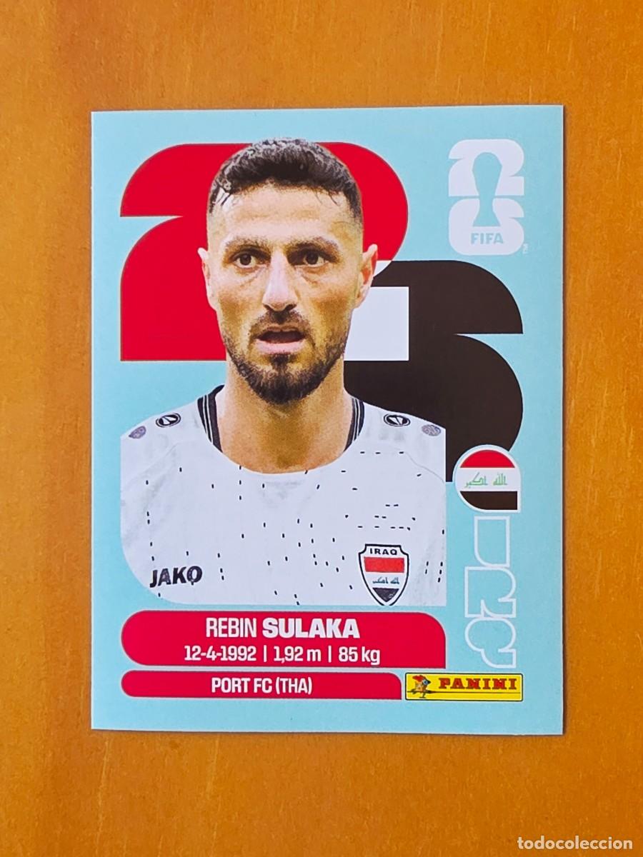 Cromos de f&uacute;tbol: IRQ 3 Rebin Sulaka, Iraq Irak, Panini FIFA World Cup Mundial 2026 Sticker