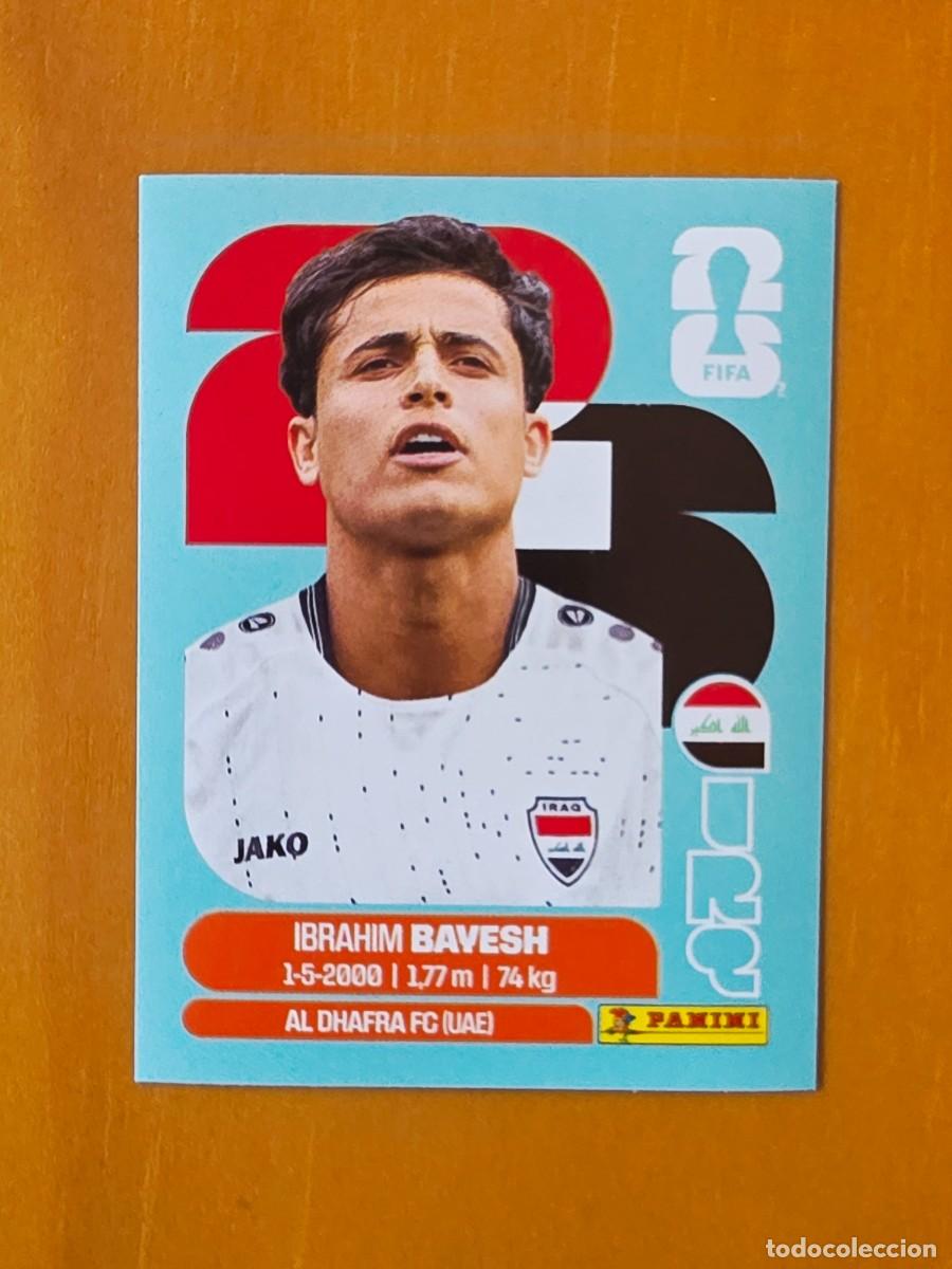 Cromos de f&uacute;tbol: IRQ 11 Ibrahim Bayesh, Iraq Irak, Panini FIFA World Cup Mundial 2026 Sticker