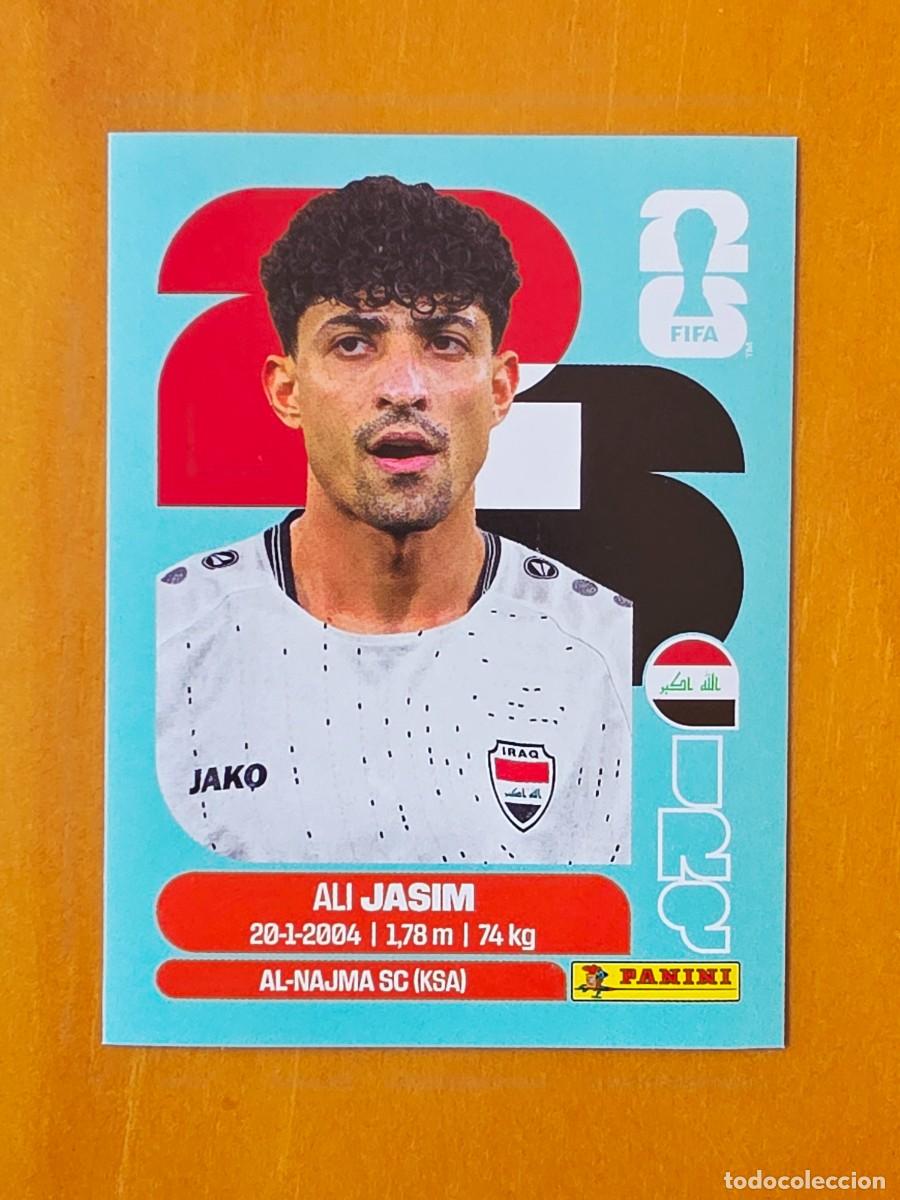 Cromos de f&uacute;tbol: IRQ 12 Ali Jasim, Iraq Irak, Panini FIFA World Cup Mundial 2026 Sticker