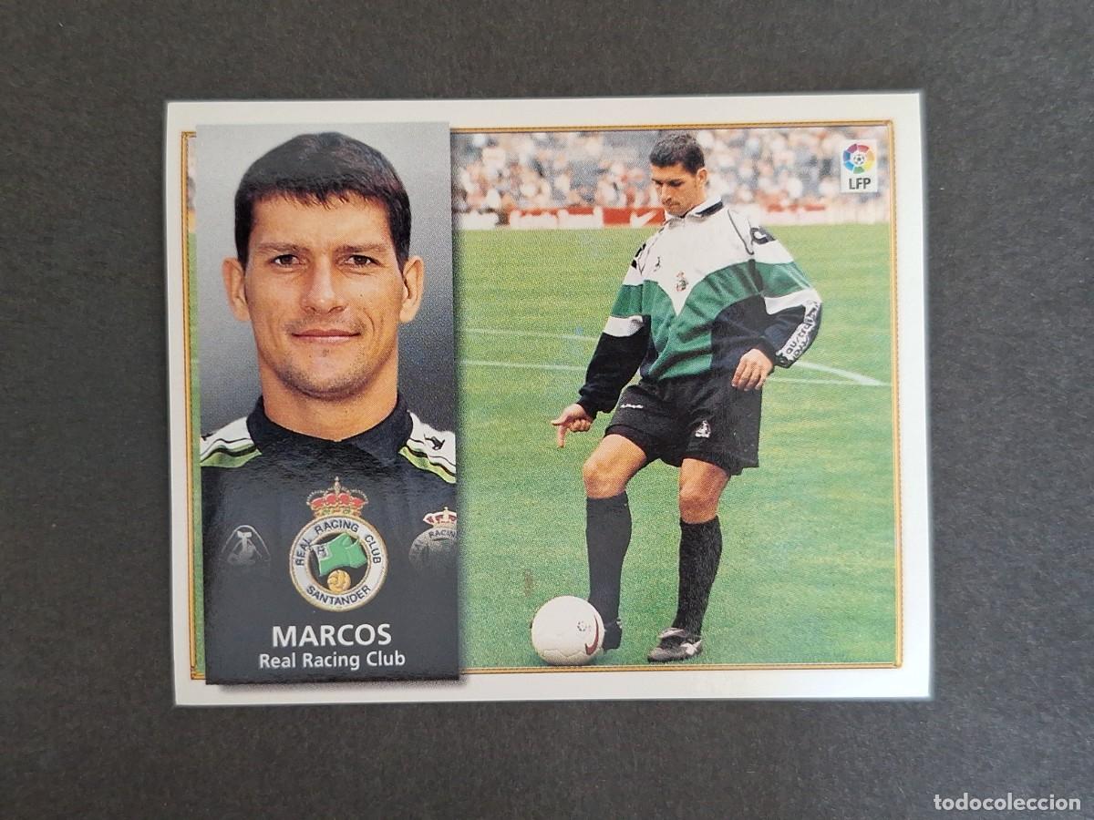 Cromos de f&uacute;tbol: L4 MARCOS RACING DE SANTANDER LIGA ESTE 1998 1999 98 99 NUNCA PEGADO SIN PEGAR