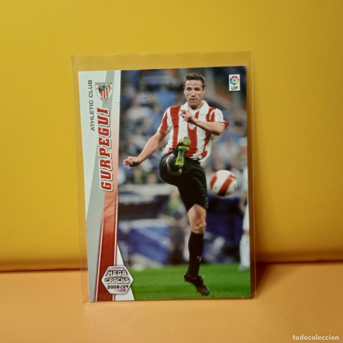 Cromos de f&uacute;tbol: MEGACRACKS 2008 2009 08 09 ATLETIC DE BILBAO GURPEGUI 27
