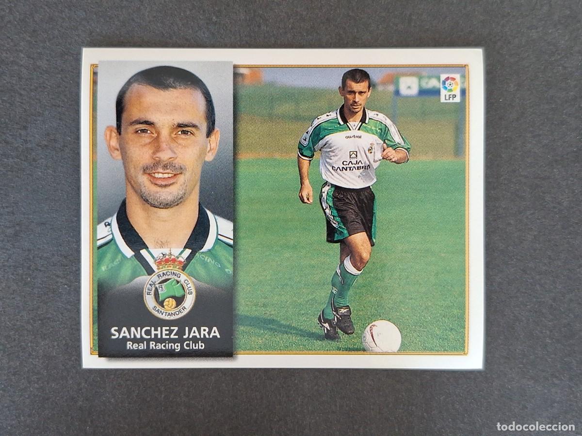Cromos de f&uacute;tbol: L4 SANCHEZ JARA RACING DE SANTANDER LIGA ESTE 1998 1999 98 99 NUNCA PEGADO SIN PEGAR