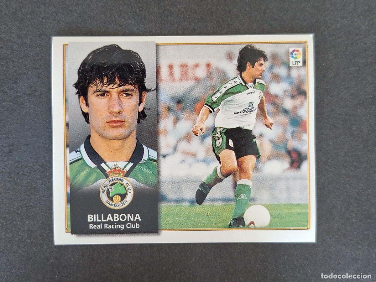 Cromos de f&uacute;tbol: L4 BILLABONA RACING DE SANTANDER LIGA ESTE 1998 1999 98 99 NUNCA PEGADO SIN PEGAR
