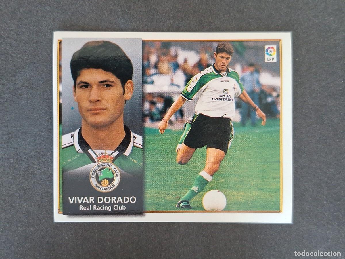 Cromos de f&uacute;tbol: L4 VIVAR DORADO RACING DE SANTANDER LIGA ESTE 1998 1999 98 99 NUNCA PEGADO SIN PEGAR