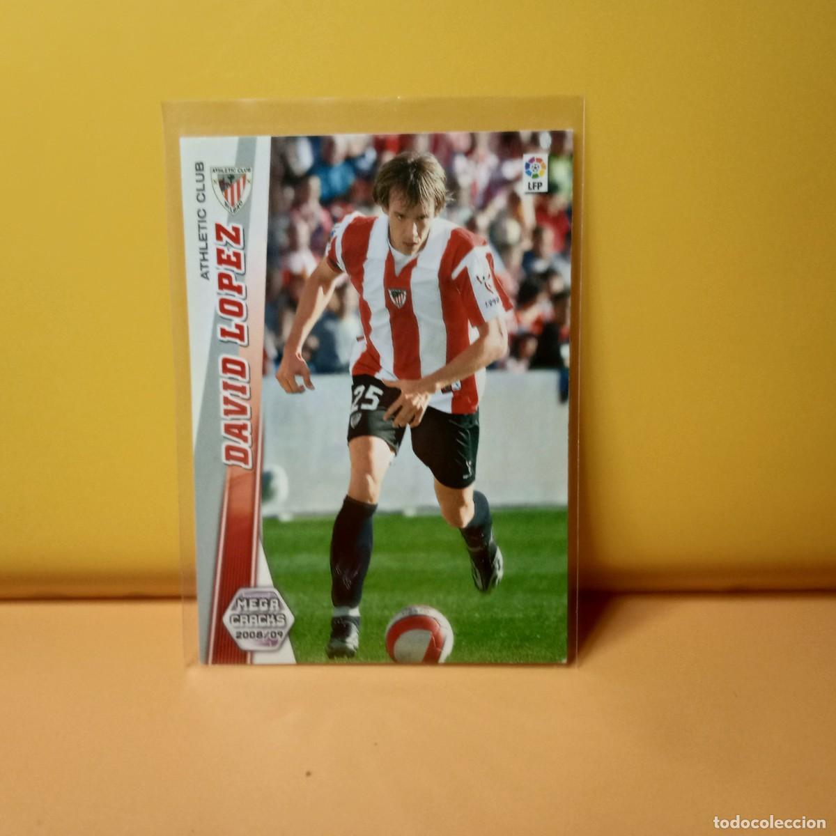 Cromos de f&uacute;tbol: MEGACRACKS 2008 2009 08 09 ATLETIC DE BILBAO DAVID L&Oacute;PEZ 31