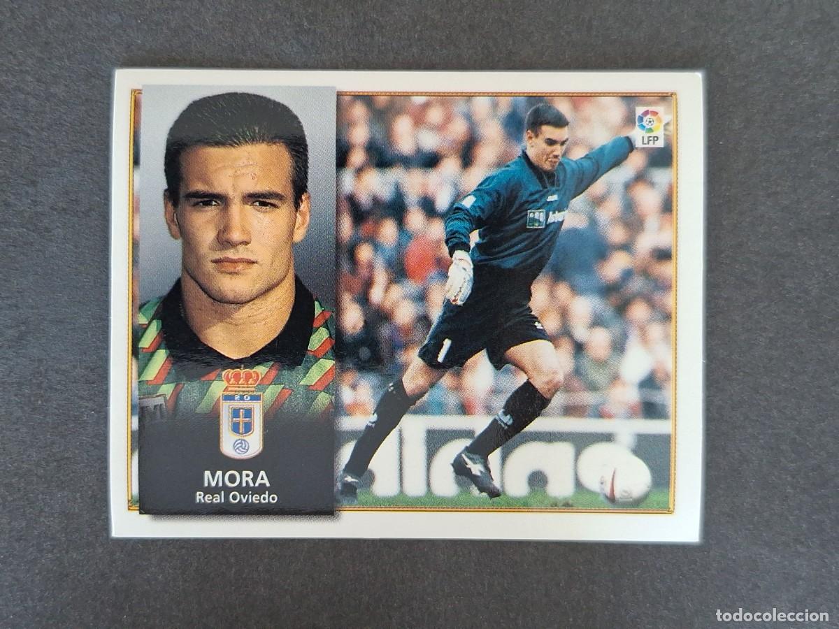 Cromos de f&uacute;tbol: L4 MORA REAL OVIEDO LIGA ESTE 1998 1999 98 99 NUNCA PEGADO SIN PEGAR