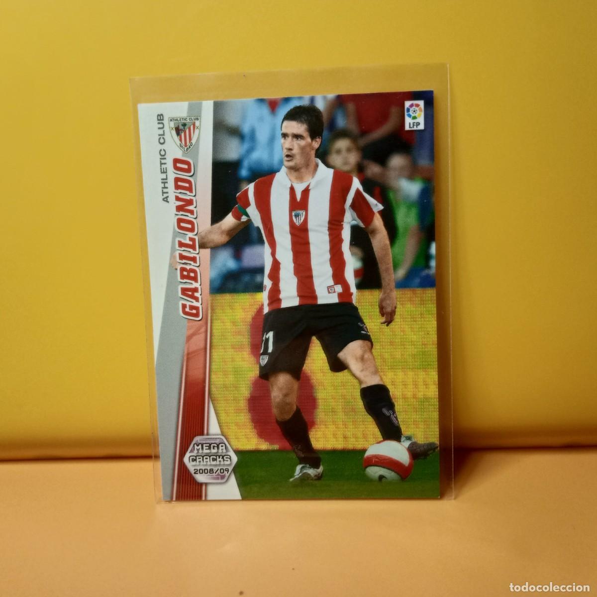 Cromos de f&uacute;tbol: MEGACRACKS 2008 2009 08 09 ATLETIC DE BILBAO GABILONDO 33