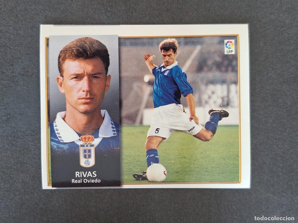 Cromos de f&uacute;tbol: L4 RIVAS REAL OVIEDO LIGA ESTE 1998 1999 98 99 NUNCA PEGADO SIN PEGAR