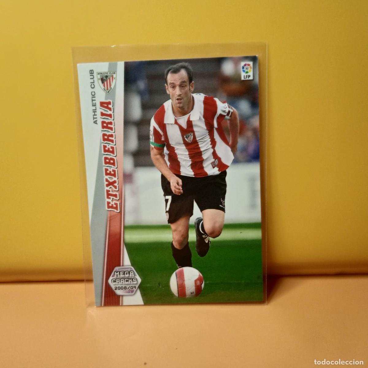 Cromos de f&uacute;tbol: MEGACRACKS 2008 2009 08 09 ATLETIC DE BILBAO ETXEBERRIA 34