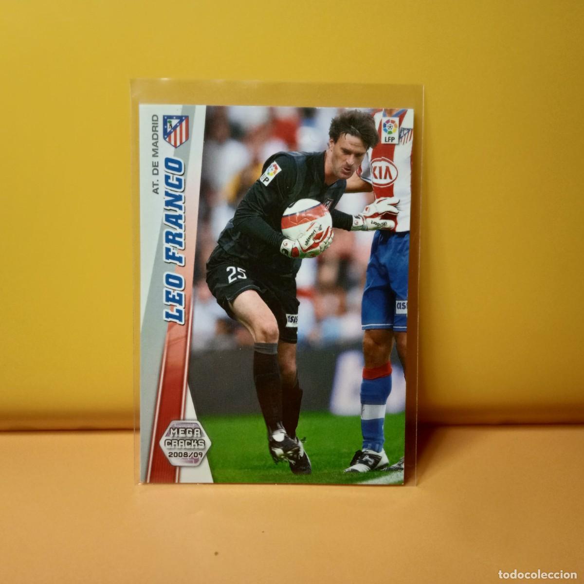 Cromos de f&uacute;tbol: MEGACRACKS 2008 2009 08 09 ATL&Eacute;TICO DE MADRID LEO FRANCO 38