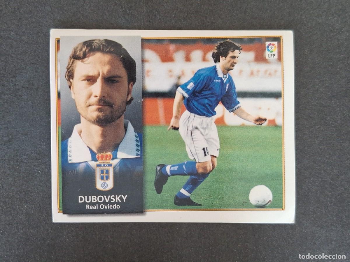 Cromos de f&uacute;tbol: L4 DUBOVSKY REAL OVIEDO LIGA ESTE 1998 1999 98 99 NUNCA PEGADO SIN PEGAR