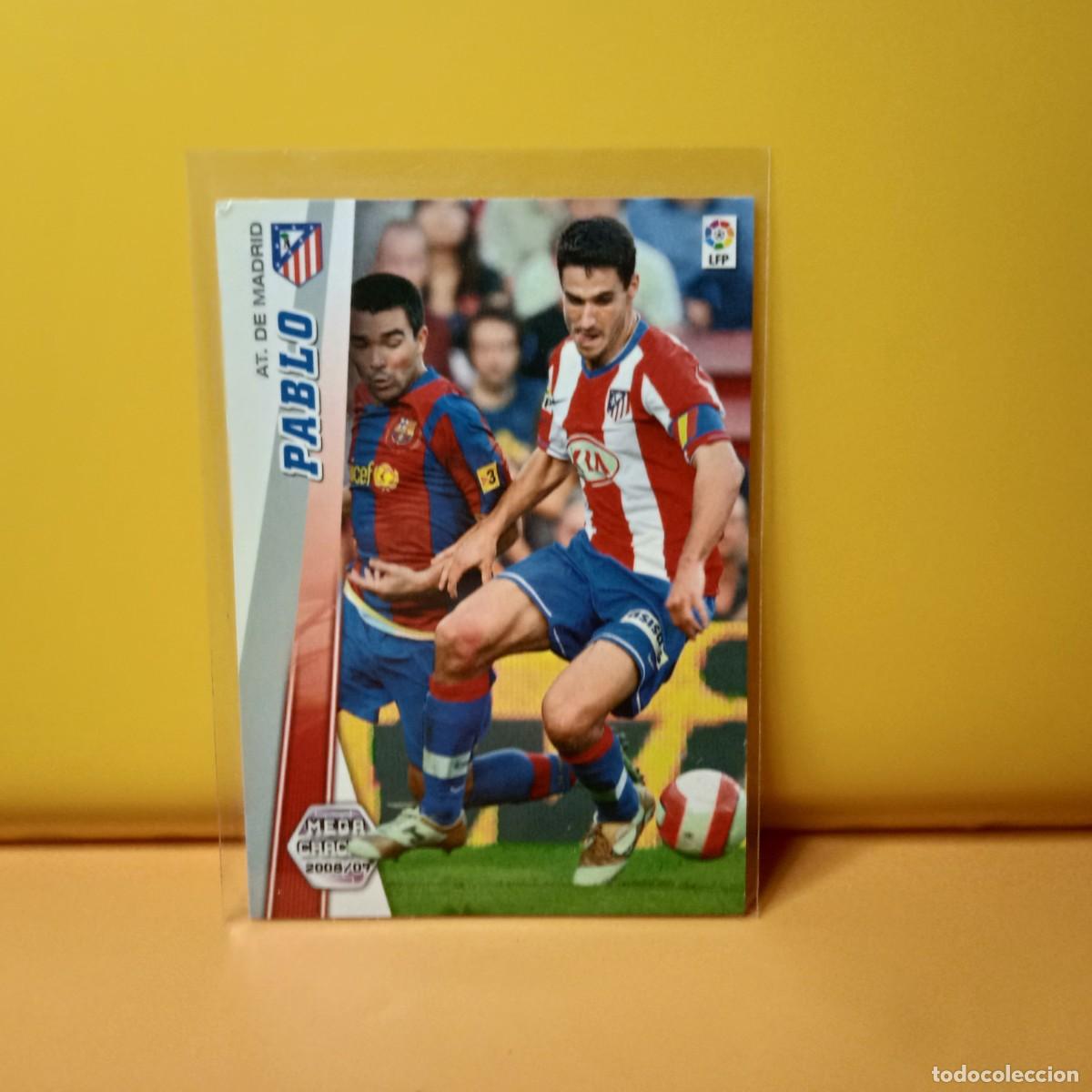 Fu&szlig;ball-Sticker: MEGACRACKS 2008 2009 08 09 ATL&Eacute;TICO DE MADRID PABLO 44