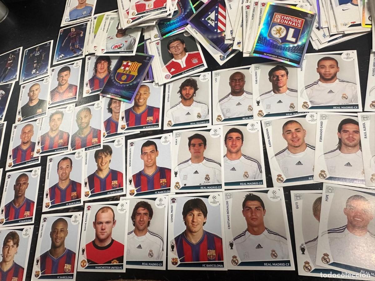Fu&szlig;ball-Sticker: Coleccion completa Stickers Uefa Champions League 2009 2010 Cristiano Rookie, Messi, Ronaldinho....
