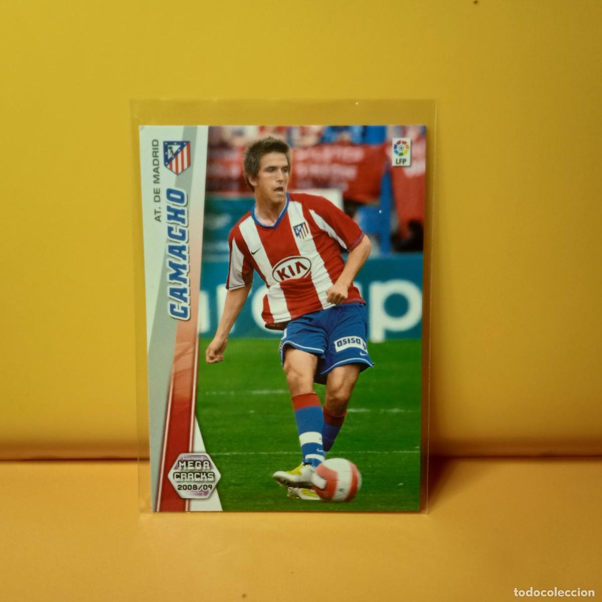 Fu&szlig;ball-Sticker: MEGACRACKS 2008 2009 08 09 ATL&Eacute;TICO DE MADRID CAMACHO 46