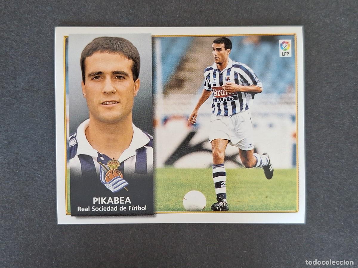 Cartes &agrave; collectionner de Football: L4 PIKABEA REAL SOCIEDAD LIGA ESTE 1998 1999 98 99 NUNCA PEGADO SIN PEGAR