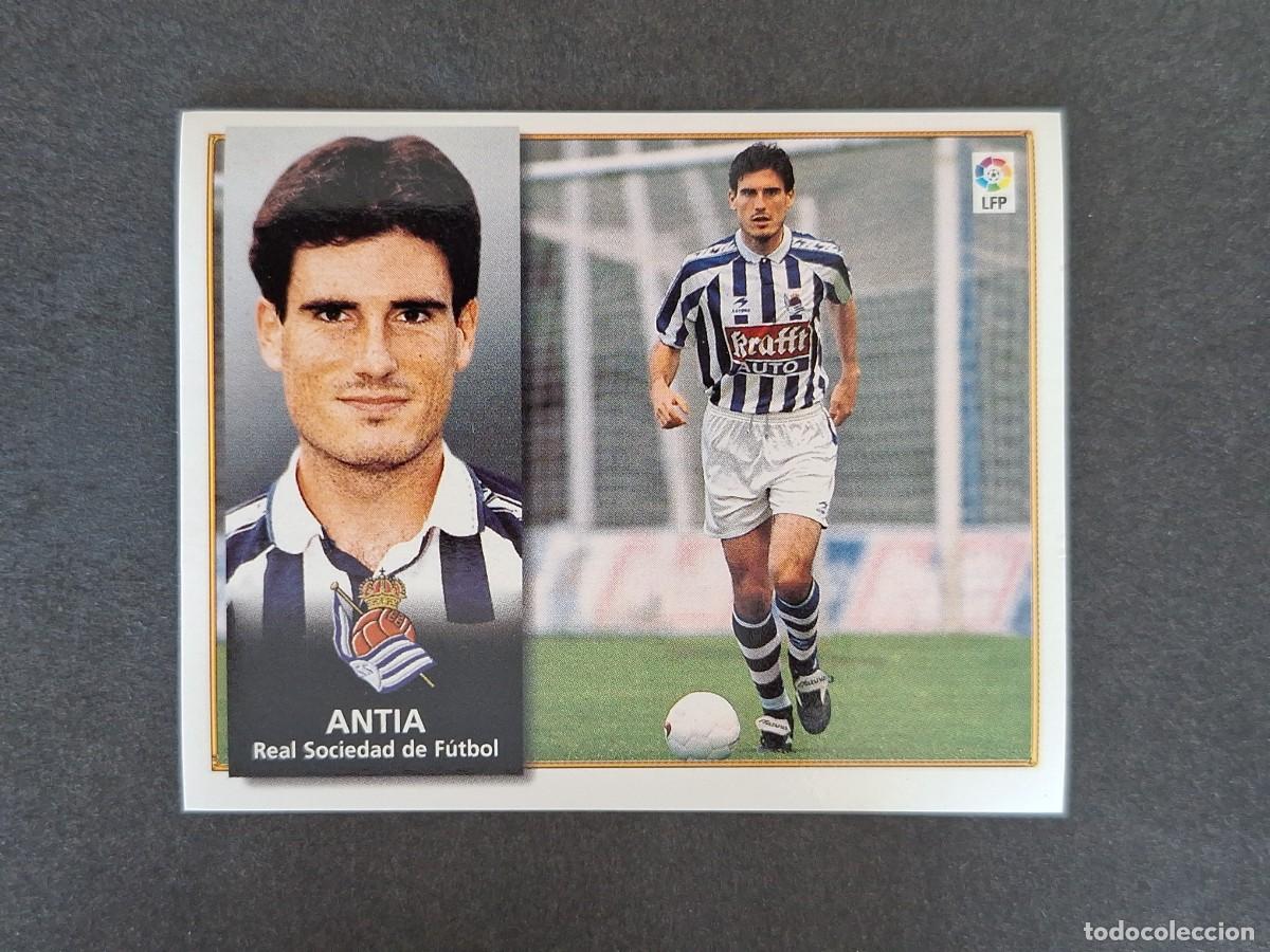 Cartes &agrave; collectionner de Football: L4 ANTIA REAL SOCIEDAD LIGA ESTE 1998 1999 98 99 NUNCA PEGADO SIN PEGAR