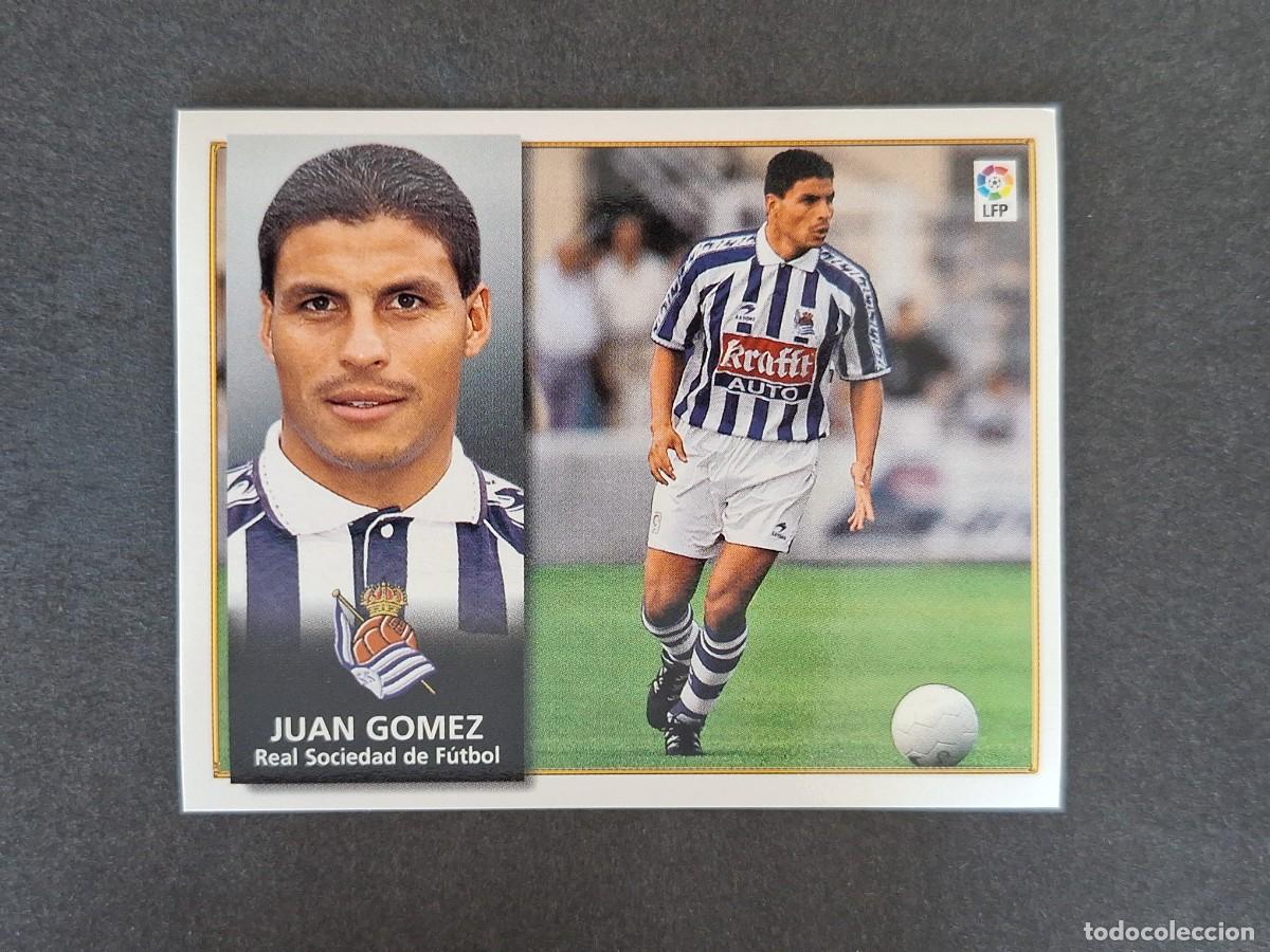 Cromos de Futebol: L4 JUAN GOMEZ REAL SOCIEDAD LIGA ESTE 1998 1999 98 99 NUNCA PEGADO SIN PEGAR