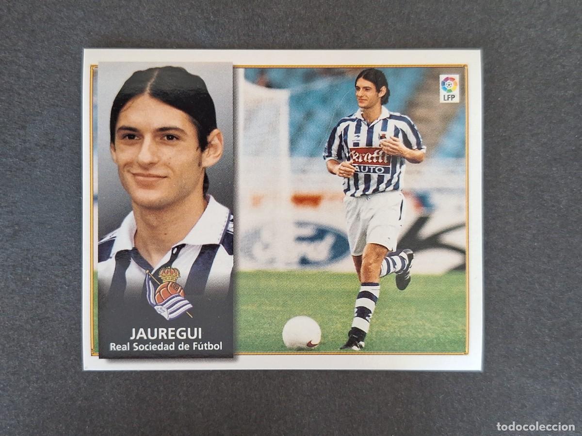 Cromos de Futebol: L4 JAUREGUI REAL SOCIEDAD LIGA ESTE 1998 1999 98 99 NUNCA PEGADO SIN PEGAR