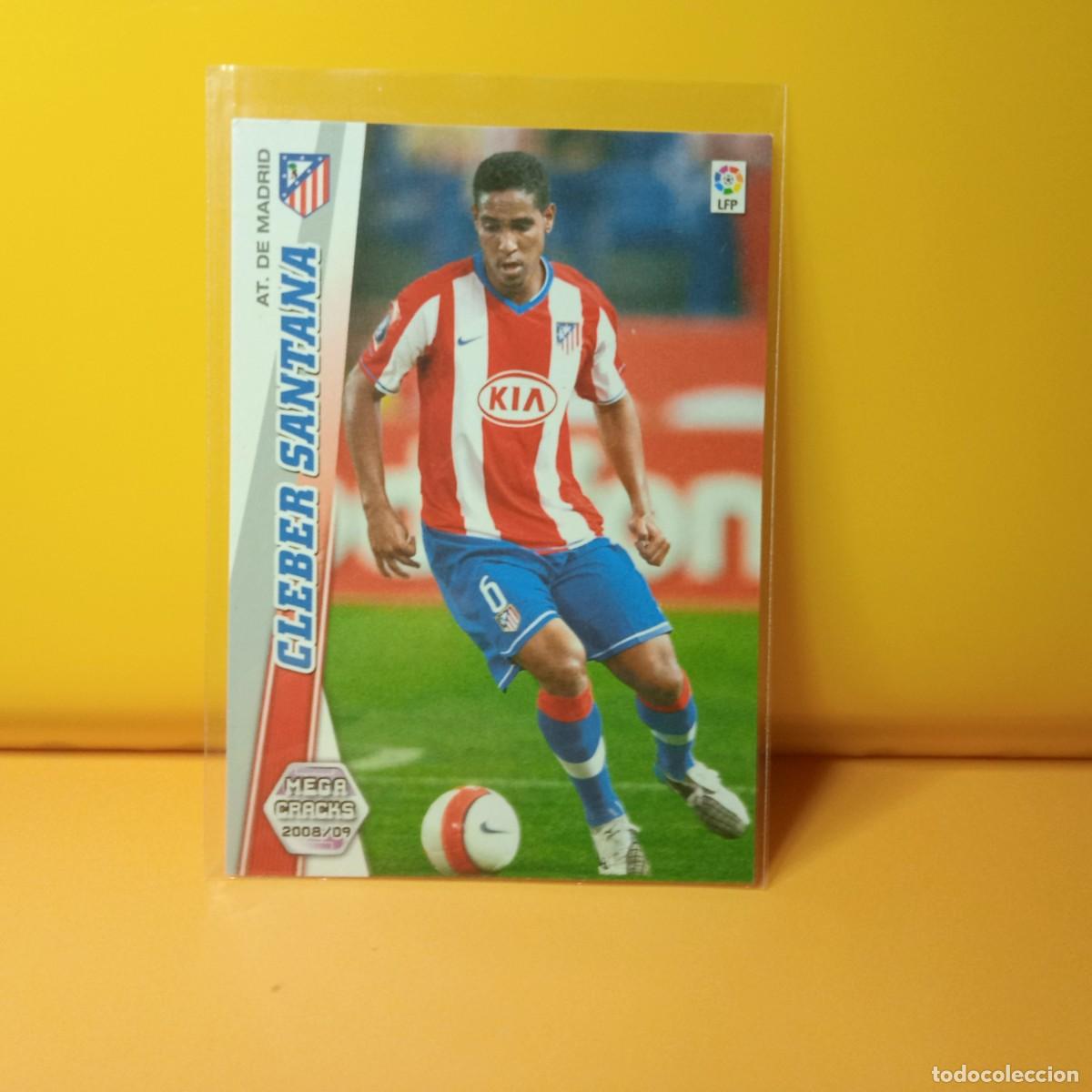 Cromos de f&uacute;tbol: MEGACRACKS 2008 2009 08 09 ATL&Eacute;TICO DE MADRID CLEBER SANTANA 49