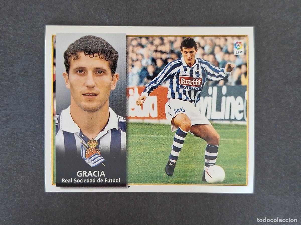 Cromos de Futebol: L4 GRACIA REAL SOCIEDAD LIGA ESTE 1998 1999 98 99 NUNCA PEGADO SIN PEGAR