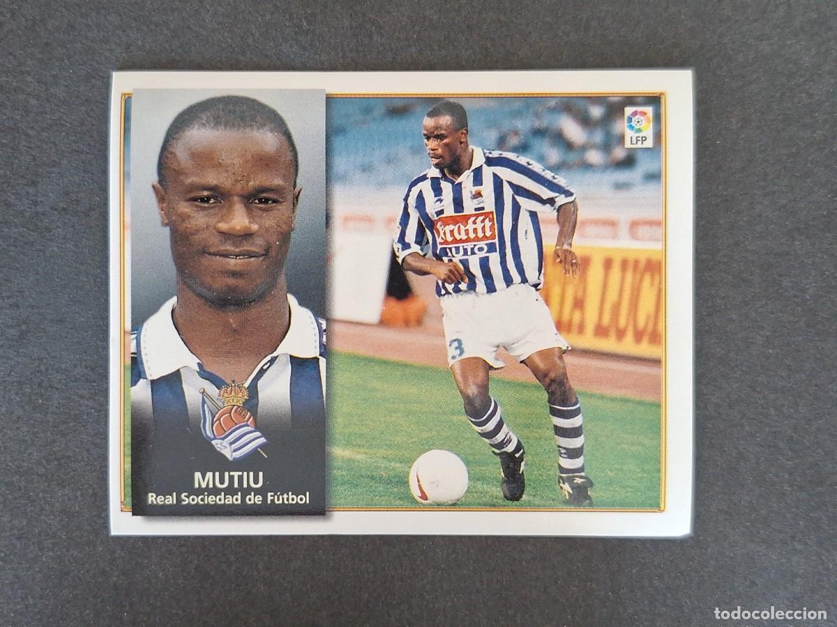 Fu&szlig;ball-Sticker: L4 MUTIU REAL SOCIEDAD LIGA ESTE 1998 1999 98 99 NUNCA PEGADO SIN PEGAR