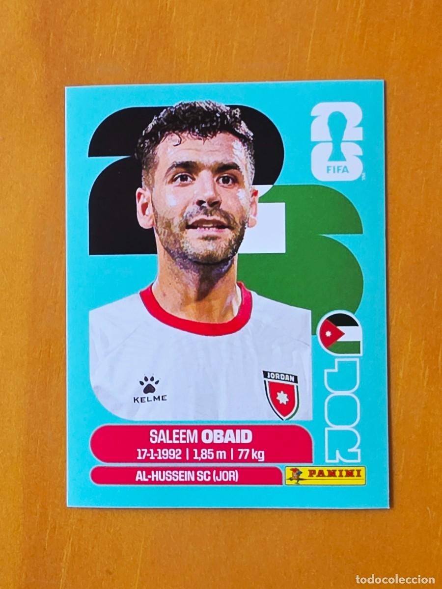 Fu&szlig;ball-Sticker: JOR 7 Saleem Obaid, Jordania, Panini FIFA World Cup Mundial 2026 Sticker